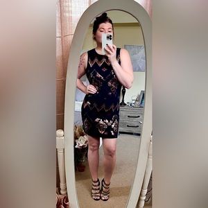 Aztec Bodycon Dress